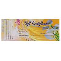 Gift Certificate - Yellow