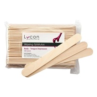 Lycon Waxibg Spatulas - For Body - Tongue Depressors 100 Pack