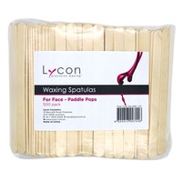 Lycon Waxing Spatulas - For Face - Paddle Pops 500 pack