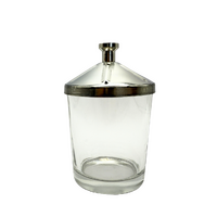 Crystal Dappen Dish Glass Nail Acrylic Liquid Powder Jar Container Clear 1oz