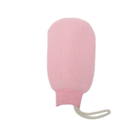 Caronlab Milano Exfoliating Mitt - Light Pink