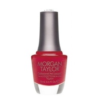 Morgan Taylor Nail Lacquer - 1110861 Hot Rod Red 15ml