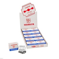 Merkur - Extra Sharp Razor Blades Hard Skin Callus Remover Corn Pedicure 100pcs