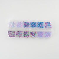 Nail art decoration - 3-6mm Sphere mixed color