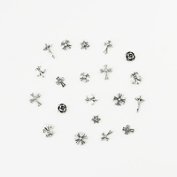 Nail art decoration - Alloy charm Cross symbol