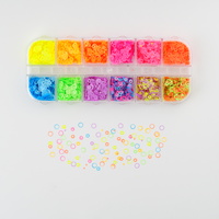 Nail art decoration - Colorful Ring mixed