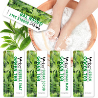 NBC - Bubble Spa Nails Deluxe Pedicure Kit 4 Steps - Green Tea 25g
