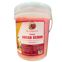SNS - Sugar Scrub Collagen - Mango Nail Foot Pedicure 5 Gallons