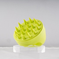 Silicone Scalp Massaging Shampoo Brush