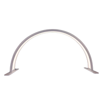 Table lamp 29.5 inches (75cm) Large Size White Half Moon Lamp Diamond Decoration HM80