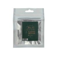 TiaraX - Gel X Soft Tips Nails Clear - Almond Medium - Refill Tip Bags Size #5 50pcs