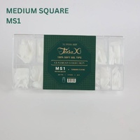 TiaraX Gel X Soft Tips Nails Colored Tips Box CLASSIQUE Collection #MS1 Samara's Ring 224pcs