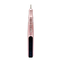 Portable Electric Nail Art Pen Drill Rose Gold + File Tool Set