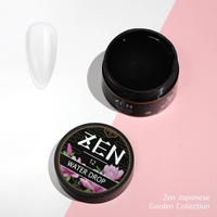 ZEN Builder Hard Gel Nail - #12 Water Drop (Clear) - Japanese Garden Collection - 50ml