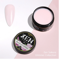 ZEN Builder Hard Gel Nail - #40 Blush of Spring - Sakura Glimmer Collection - 50ml