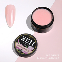 ZEN Builder Hard Gel Nail - #43 Blossom Buzz - Sakura Glimmer Collection - 50ml