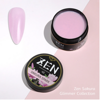 ZEN Builder Hard Gel Nail - #48 Sakura Spark - Sakura Glimmer Collection - 50ml