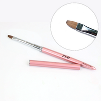 ZEN Builder Hard Gel Nail - Oval Brush Pink Size 12