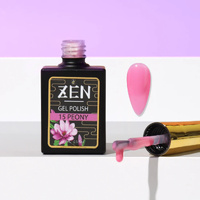 ZEN - Milky Gel Nails Polish - #15 Peony - Winter Garden Collection - 15ml