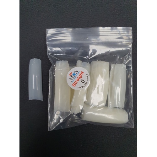 AEON - Straight Nail False Tips Extension Refill Size 0 (50pcs)