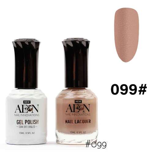 AEON Duo Gel & Nail Lacquer 099 15ml