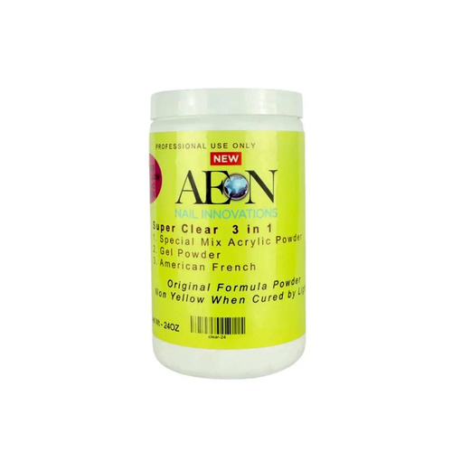 Aeon Special Mix Acrylic Powder - Super Clear 24oz