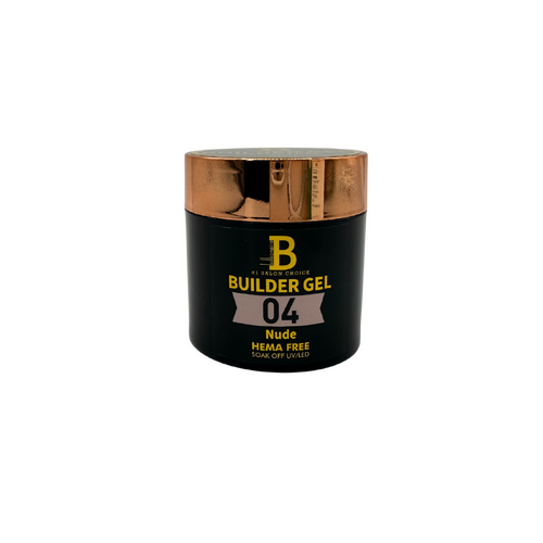 Billionaire Builder Hard Gel Nail Soak Off UV LED 04 Nude - 60g