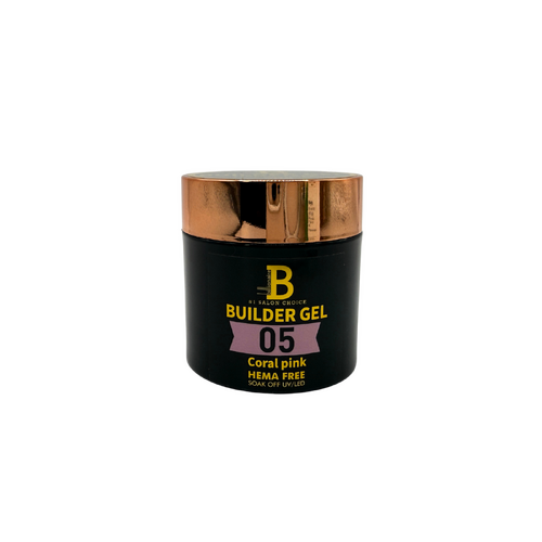 Billionaire Builder Hard Gel Nail Soak Off UV LED 05 Coral Pink - 60g