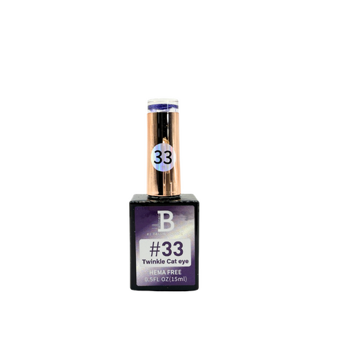 Billionaire Magnetic Twinkle Cat Eye Gel Nail Polish 33 - 15ml