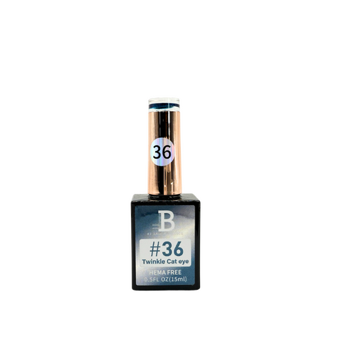 Billionaire Magnetic Twinkle Cat Eye Gel Nail Polish 36 - 15ml