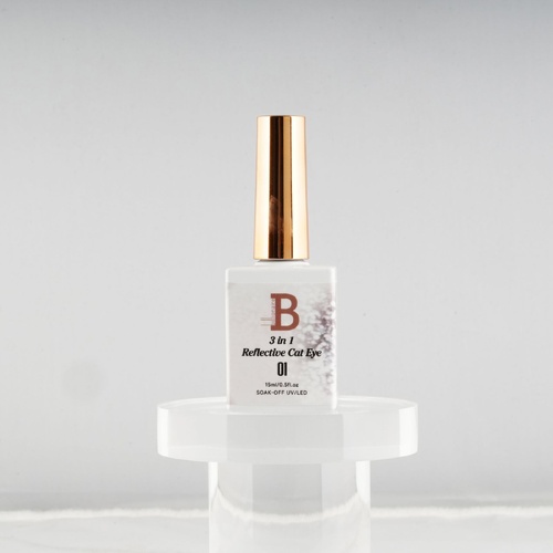 Billionaire Magnetic Reflective Cat Eye Gel Nail Polish 01 15ml