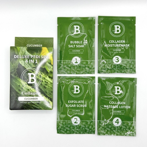Billionaire Deluxe Nail Pedicure Kit 4 in 1 - Cucumber 20g