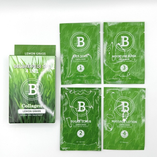 Billionaire Deluxe Nail Pedicure Kit 4 in 1 - Lemon Grass 20g