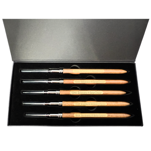 Billionaire - Fine Line Liner Pen Brush Nail Art - Set of 5
