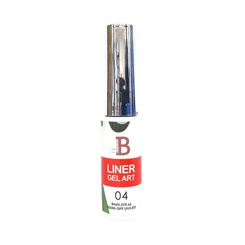 Billionaire - Liner Art UV LED Nail Gel Polish - 04 Red 8ml