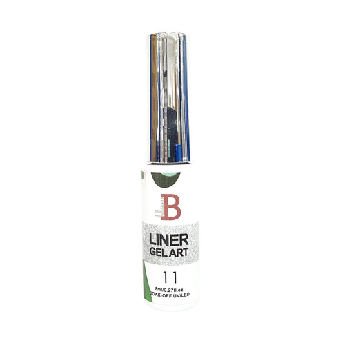 Billionaire - Liner Art UV LED Nail Gel Polish - 11 Silver Glitter 8ml