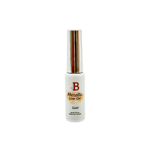 Billionaire - Liner Art UV LED Nail Gel Polish - Metallic Gold 8ml
