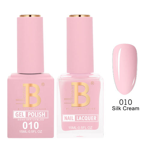 Billionaire 010 Silk Cream - Imperial Collection Gel & Lacquer Duo 15ml