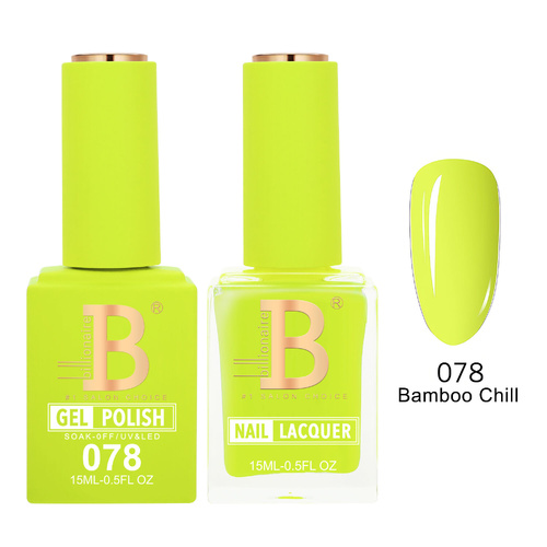 Billionaire 078 Bamboo Chill - Imperial Collection Gel & Lacquer Duo 15ml