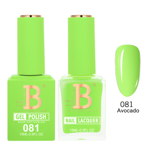 Billionaire 081 Avocado - Imperial Collection Gel & Lacquer Duo 15ml