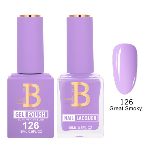 Billionaire 126 Great Smoky - Imperial Collection Gel & Lacquer Duo 15ml