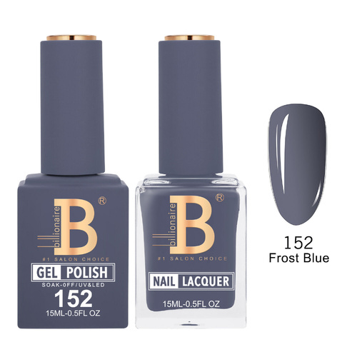Billionaire 152 Frost Blue - Imperial Collection Gel & Lacquer Duo 15ml
