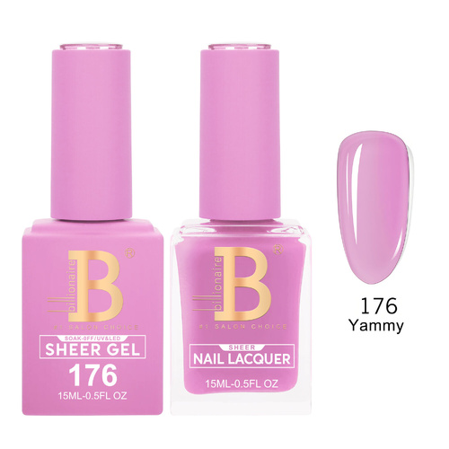 Billionaire 176 Yammy - Imperial Collection Gel & Lacquer Duo 15ml