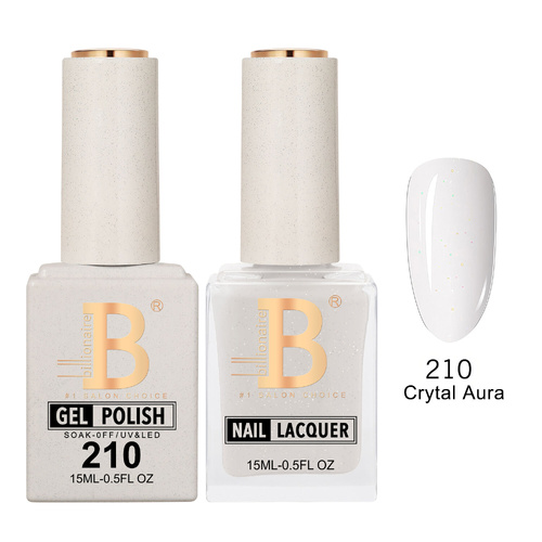 Billionaire 210 Crytal Aura - Imperial Collection Gel & Lacquer Duo 15ml
