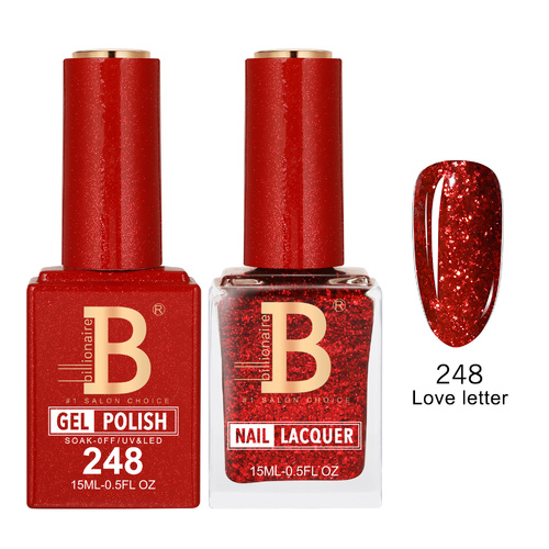 Billionaire 248 Love letter - Imperial Collection Gel & Lacquer Duo 15ml