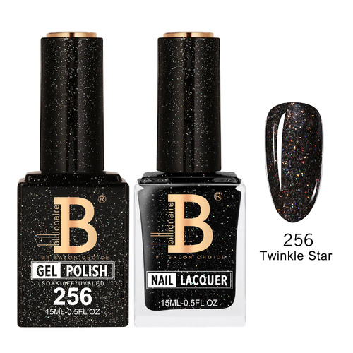 Billionaire 256 Twinkle Star - Imperial Collection Gel & Lacquer Duo 15ml