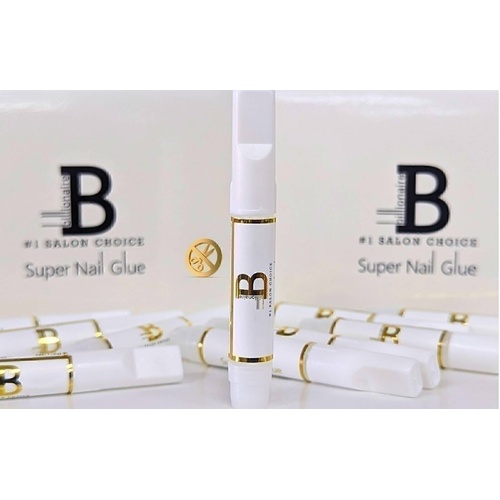 Billionaire Super Fast Dry & Strong Nail Glue Adhesive For False Nail Tips 1pc