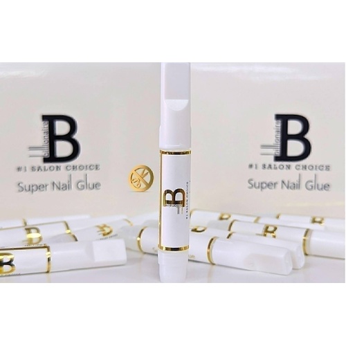 Billionaire Super Fast Dry and Strong Nail Glue Adhesive For False Nail Tips 50pcs