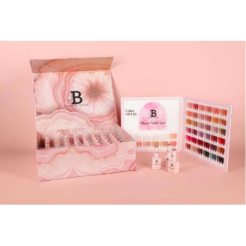Billionaire UV LED Sheer Nude Gel Polish Collection 48 Colors