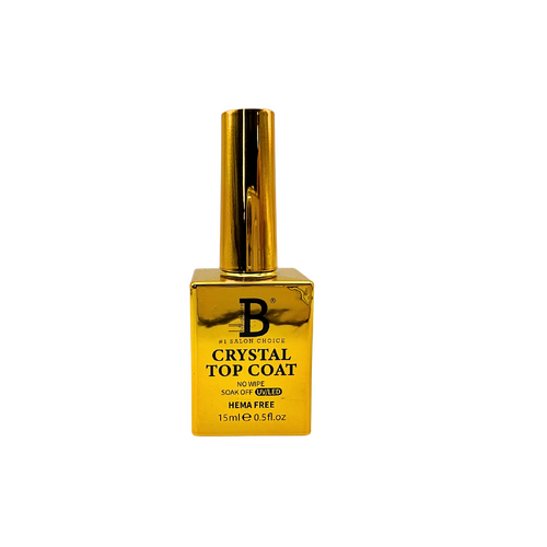Billionaire - Crystal No Wipe Nail Gel Top Coat 15ml